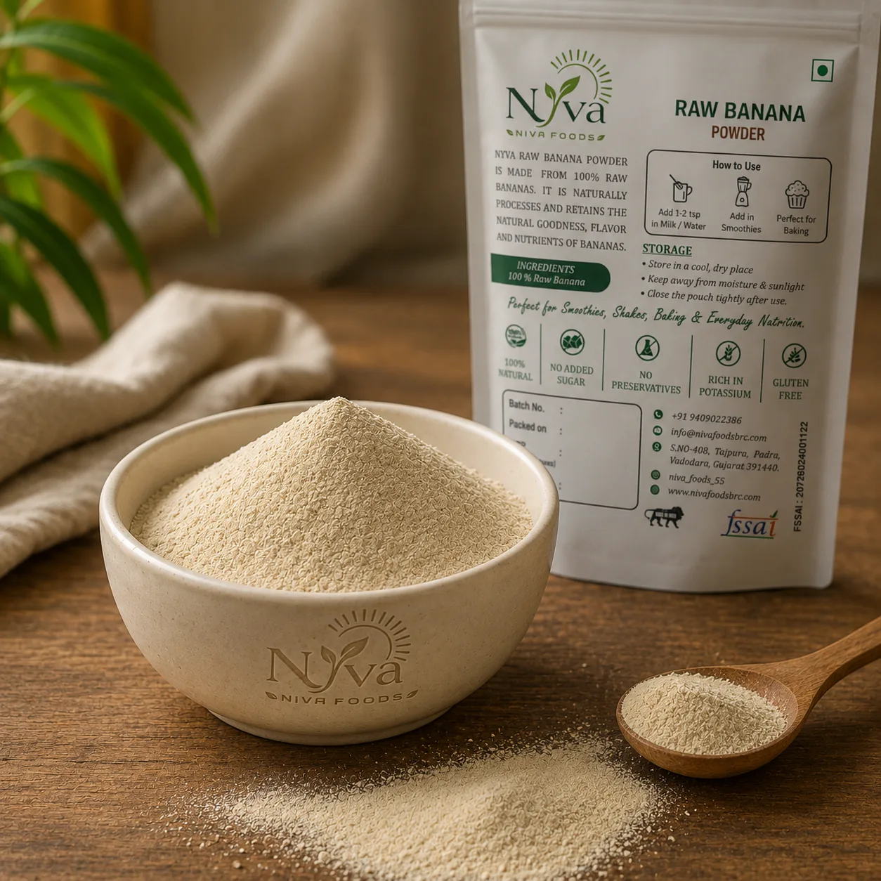 Raw Banana Powder view 4