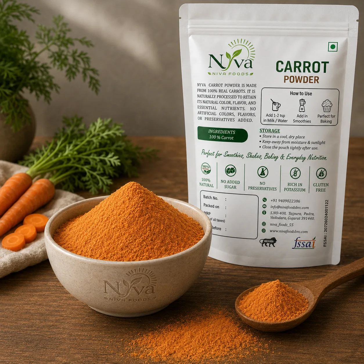 Carrot Powder view 3