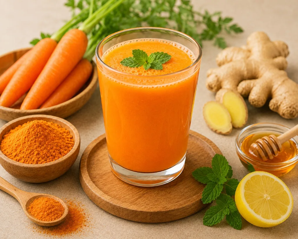 Carrot Ginger Glow Drink
