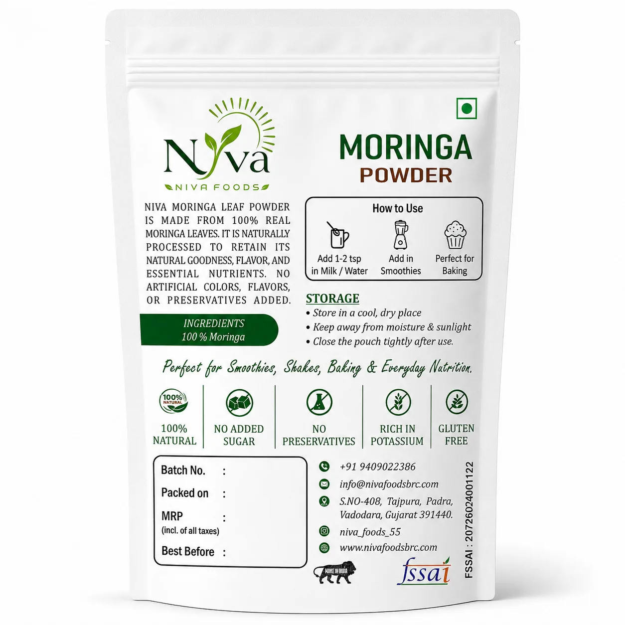 Moringa Powder view 2