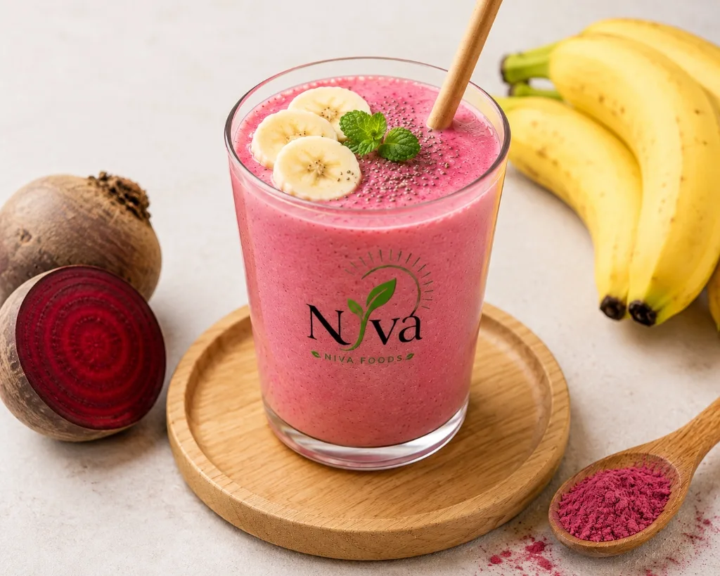 Pink Beetroot Power Smoothie